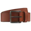 Produktbild: BOSS Ledergürtel Jeeko_Sz40 mit matter Schließe braun 105