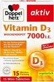 Produktbild: Doppelherz Vitamin D 7000 I.E. 15 Stück
