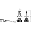 Produktbild: OSRAM Glühlampe, Hauptscheinwerfer NIGHT BREAKER LED START H4 64193dwnbst2hb