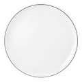 Produktbild: SELTMANN WEIDEN Speiseteller - Durchmesser: 26,2 cm - Höhe: 2,4 cm - Lido - Form: Rund - 10826 Weiß - Black Line