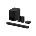 Produktbild: Sony BRAVIA Theatre System 6 (5.1-Kanal-Surround Sound, 1000 W, inkl. Rücklautsprecher & Subwoofer, Dolby Atmos, DTS:X, AI Voice Zoom 3 mit BRAVIA TV, DSEE, Multi-Stereo-Party-Modus) Schwarz