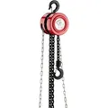 Produktbild: Wiltec - Kettenzug mit 1000kg Traglast und 3 m Kettenlänge, einfaches Lastenheben, Flaschenzug, Seilzug, Handkran, Handseilwinde u.a. für Forst und
