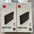 Produktbild: Hama Powerbank Batterie externer Akku Handy Schnellladegerät USB-A Schwarz Neu