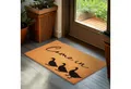 Produktbild: BRUBAKER Fußmatte Come In - 45 x 75 cm Schmutzfangmatte mit Gänsen - Braun, Rechteckig, Höhe: 16 mm, Fußmatte für Außen und Innen aus Kokos - Wetterfest und Rutschfest
