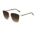 Produktbild: Jimmy Choo Sonnenbrille 0LAVI/S 06J 6 Gold-Braun Gradient Sonnenbrille 60-14-140