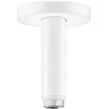 Produktbild: hansgrohe S Deckenanschluss 27393700 100mm, mattweiß, DN 15, runde Rosette
