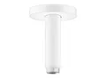 Produktbild: hansgrohe S Deckenanschluss 27393700 100mm, mattweiß, DN 15, runde Rosette