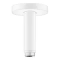 Produktbild: hansgrohe Deckenanschluss S 100mm, mattweiß, runde Rosette