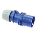 Produktbild: FAMATEL - Industriestecker IP44 | Schnellverkabelung für Niederspannung | 2P + 1T | 200-250 V | 16A | Blau