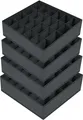 Produktbild: Joyoldelf 4 Stück Aufbewahrungsboxen Socken Unterwäsche 24 Zellen Faltbar