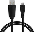 Produktbild: CELLONIC USB Kabel 1m kompatibel mit Samsung Galaxy Tab 3 8 / Tab 3 10 / Tab 4 7 / Tab 4 8 / Tab 4 10 / Tab A 7 / Tab A 10 Tablet Ladekabel Micro USB auf USB A 2.0 Datenkabel 1A schwarz PVC