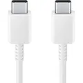 Produktbild: Samsung USB-C zu USB-C Kabel EP-DX310 (3A) 1,8m Weiß EP-DX310JWEGEU