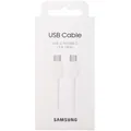 Produktbild: Original Samsung USB-C auf to USB-C Schnell Ladekabel EP-DX310 in 1,8m Weiß OVP