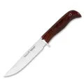 Produktbild: Muela Gred-13R Coral Wood Jagdmesser mit Korallenholz-Griff und Lederscheide