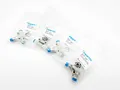 Produktbild: 4x Festo GR-QS-4 193967 Drossel-Rückschlagventil One-way flow control -unused-