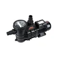 Produktbild: Mauk Schwimmbadpumpe 320 W – selbstansaugende Poolpumpe mit Vorfilter, 7.500 l/h Förderleistung, IPX4, für Sandfilteranlage, 32/38 mm Anschluss, kompatibel mit Intex & Bestway Pools