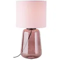 Produktbild: Brilliant Hydra Tischleuchte 56cm mauve/violett Glas/Textil Schnurzwischenschalter 1x A60, E27, 60 W, Geeignet für Normallampe (nicht enthalten)