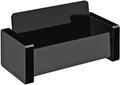 Produktbild: Visitenkartenständer WEDO Black Office, schwarz mattiert/glänzend 188035