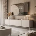 Produktbild: TV-Schrank COLGANTE KASCHMIR 200 cm auf chrom Beinen