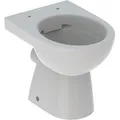 Produktbild: Geberit Renova Stand-WC Tiefspüler, Abgang horizontal, teilgeschlossene Form, Rimfree Tiefe 49cm, Manhattan