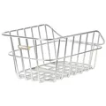 Produktbild: Hinterradkorb Basil Cento Aluminium 45x32,5x21cm, alufarbig, weitmaschig