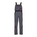 Produktbild: Planam Latzhose schiefer/schwarz/rot 50