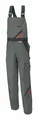 Produktbild: Planam Latzhose Highline, Größe 50, schiefer/schwarz - 2332050