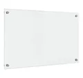 Produktbild: vidaXL Küchenrückwand Küchenrückwand Transparent 80 x 50 cm Gehärtetes Glas, (1-tlg)