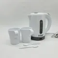 Produktbild: Russell Hobbs Reise-Wasserkocher, 0,85 l, 1000 W, 2 Tassen + 2 Löffel , abnehmba