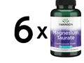 Produktbild: 6 x Swanson Magnesium (Taurate) - 120 tabs (166,65 EUR/kg)