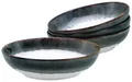 Produktbild: CreaTable Schale Cascade, Poke Bowl 22,5 cm 4-tlg, Steinzeug, (Set, 4-tlg), Rekativglasur, Healthy Food