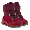 Produktbild: Ecco Winterstiefel BIOM K2 Mid-Cut Boot (wasserdicht, Ecco-Leder, Textil ) chilirot Kinder