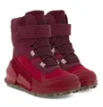 Produktbild: Ecco BIOM K2 Mid-Cut Boot (wasserdicht, Ecco-Leder, Textil) chilirot Winterstiefel