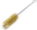 Produktbild: Lessmann Zylinderbürste mit Öse 10 mm, Gesamtlänge 300 mm Messingdraht