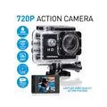 Produktbild: Grundig Action Cam 720P Wasserdichte Action Kamera - Unterwasserkamera - Bildsch