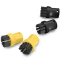 Produktbild: Kärcher Reinigungsbürsten Rundbürsten Set für Dampfreiniger SC 1 2 3 4 5