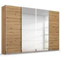 Produktbild: Schwebetürenschrank - Eiche Artisan - 2 Spiegeltüren - 271x211 cm