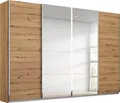 Produktbild: rauch Schwebetürenschrank Kleiderschrank Schrank Garderobe Wäscheschrank Ankleide SYNCRONO (Breiten 271/316/361 cm Höhen 211/230 cm) mit Synchronöffnung