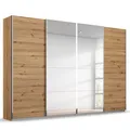 Produktbild: Schwebetürenschrank - Eiche Artisan - 2 Spiegeltüren - 271x211 cm Kleiderschrank