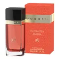 Produktbild: bugatti Eleganza Ambra Eau de Parfum für Damen 60 ml I Sinnlicher Damenduft für jedes Alter und jede Gelegenheit I Kraftvolle Kombination aus Kirsche, Mohn, Moschus und Vanille I Duft