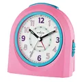 Produktbild: Atrium Kinder Wecker Analog Quarz mit Licht und Snooze Rosa Türkis A921-17