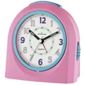 Produktbild: ATRIUM Wecker Analog Quarz rosa/blau A921-17 ohne Ticken mit Licht und Snooze