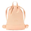 Produktbild: LARKSON Turnbeutel Damen & Herren Orange - No 7 - Rucksack Damen für Sport und Festival - Beutel Rucksack Klein mit Innentasche - Außentasche für Schnellzugriff