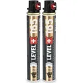 Produktbild: Level+ - level+ Gaskartusche 165mm 80ml Fuel Cell Ersatzgas für Nagler L+165 rot - 2 St.
