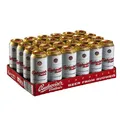 Produktbild: 24 Dosen Budweiser Budvar Premium Lager a 0,5L inc. 6,00€ EINWEG Pfand