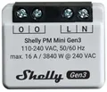 Produktbild: Shelly PM Mini Gen3 Leistungsmessmodul bis zu 16A (WiFi, Bluetooth)
