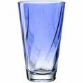 Produktbild: Leonardo Trinkglas Twist Wasserglas Saftglas Kalk-Natron-Glas Blau 300 ml 046971