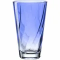 Produktbild: Leonardo Trinkglas Twist Wasserglas Saftglas Kalk-Natron-Glas Blau 300 ml 046971