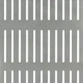 Produktbild: Lochblech eloxiert Schlitz-Lochung 200 mm x 1000 mm x 0,8 mm