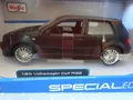 Produktbild: VW Golf R32 mattschwarz 1/24 Modelauto *NEU*  ca. 19cm